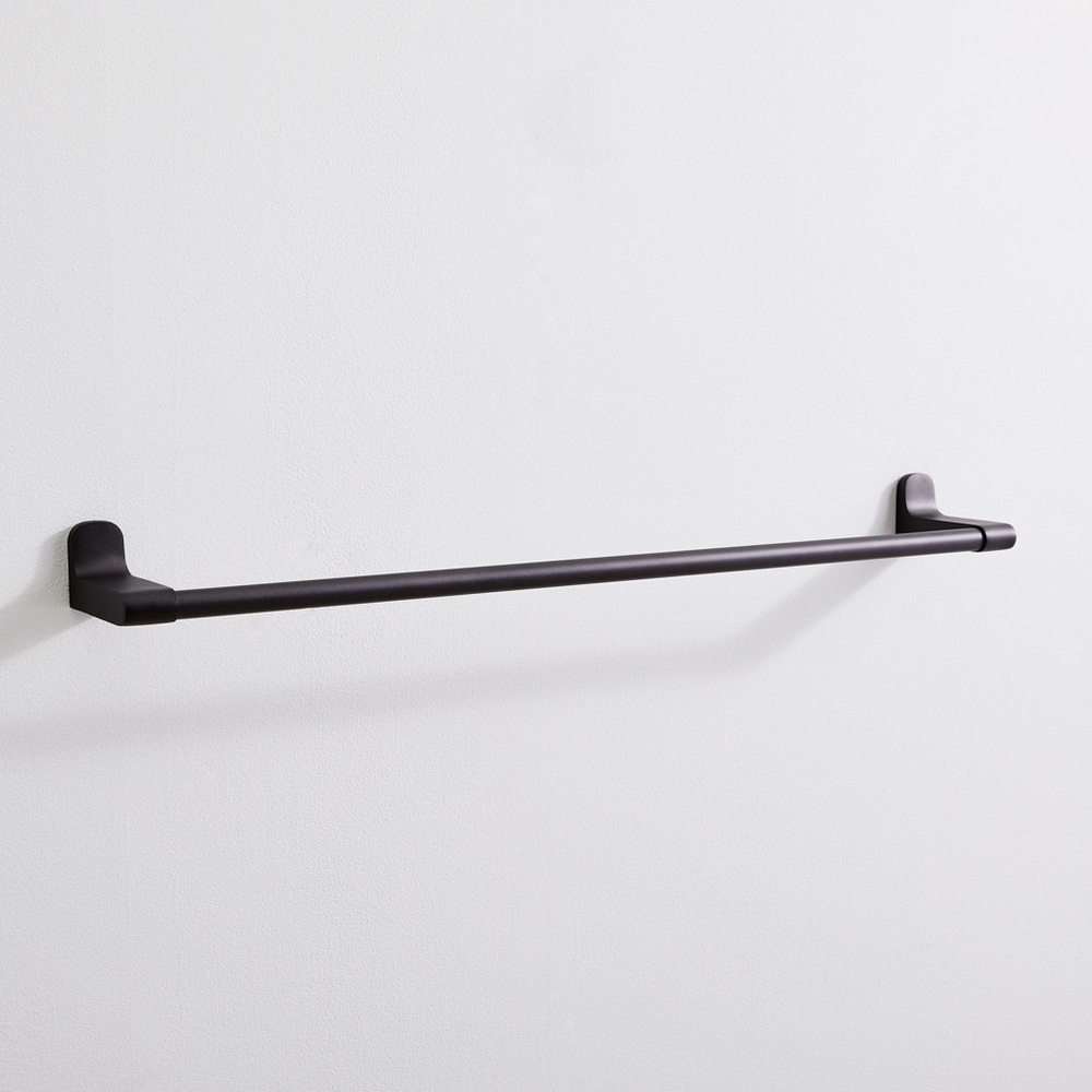 NWT West Elm Mid-Century Contour Bathroom Hardware Towel Bar (24") - Dark Bronze